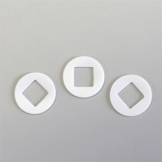 Foam liner with hole